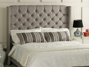 Alecia Fabric Upholstered Floor Standing Headboard