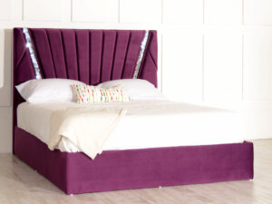 Elianna Ottoman Bed - Upholstered Fabric Storage Bed Frame