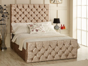 Ella Ottoman Bed Upholstered Fabric Bed Frame