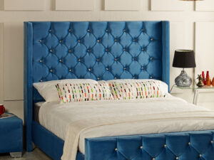 Ferrara Fabric Upholstered Floor Standing Headboard