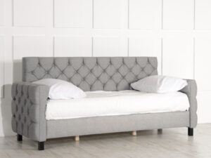 Isabella Sofa Bed Day Bed - Upholstered Fabric Day Bed Frame