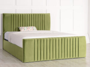 Mabel Ottoman Bed - Upholstered Fabric Storage Bed Frame