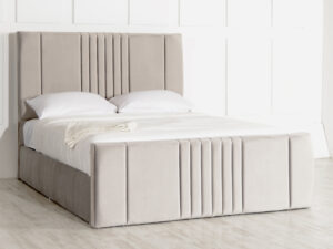 Serafina Ottoman Bed Upholstered Fabric Bed Frame
