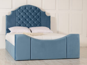 Valentina Ottoman Bed - Upholstered Fabric Storage Bed Frame