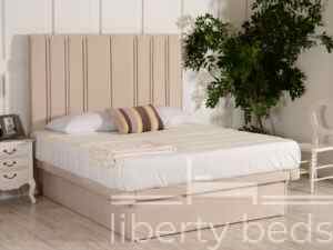 Beatrice Ottoman Bed - Upholstered Fabric Storage Bed Frame