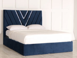 Brynlee Ottoman Bed - Upholstered Fabric Storage Bed Frame