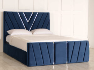Genevieve Ottoman Bed - Upholstered Fabric Storage Bed Frame