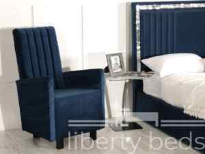 Azzurra Bedroom Arm Chair Upholstered Lounge Chair Occasional Chair