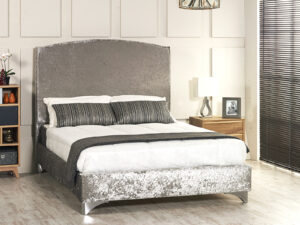 Alanya Bed Frame - Upholstered Fabric Bed Frame