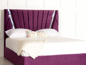 Eliana Fabric Upholstered Floor Standing Headboard