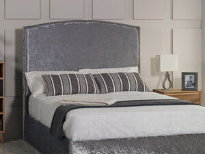 Konya Fabric Upholstered Floor Standing Headboard