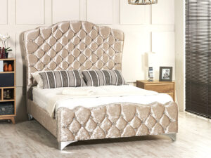 Victoria Bed Frame - Upholstered Fabric Bed Frame