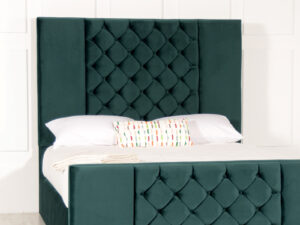 Zuri Fabric Upholstered Floor Standing Headboard